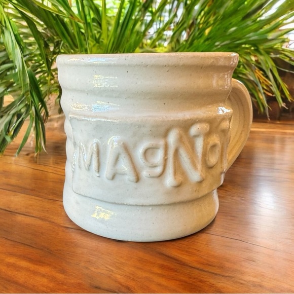 Magnolia Other - Magnolia Market Ceramic Mug – Embossed “Magnolia” Text